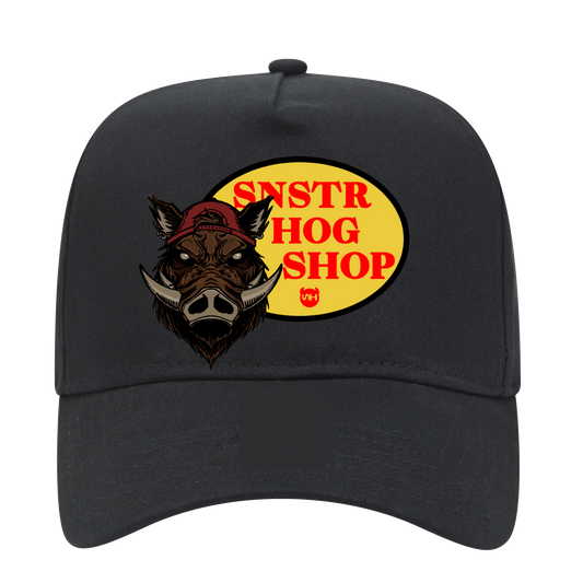 SNSTR HOG SHOP black snapback